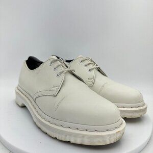 Dr. Martens 1461 Mono Size Men 6 Women 7 White Patent Low Classic Derby Shoes